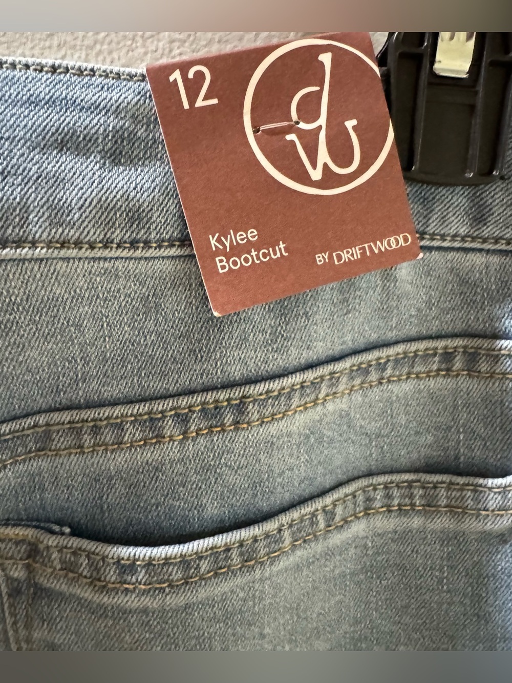 Driftwood Kylee bootcut denim jeans pants - Picture 4 of 9